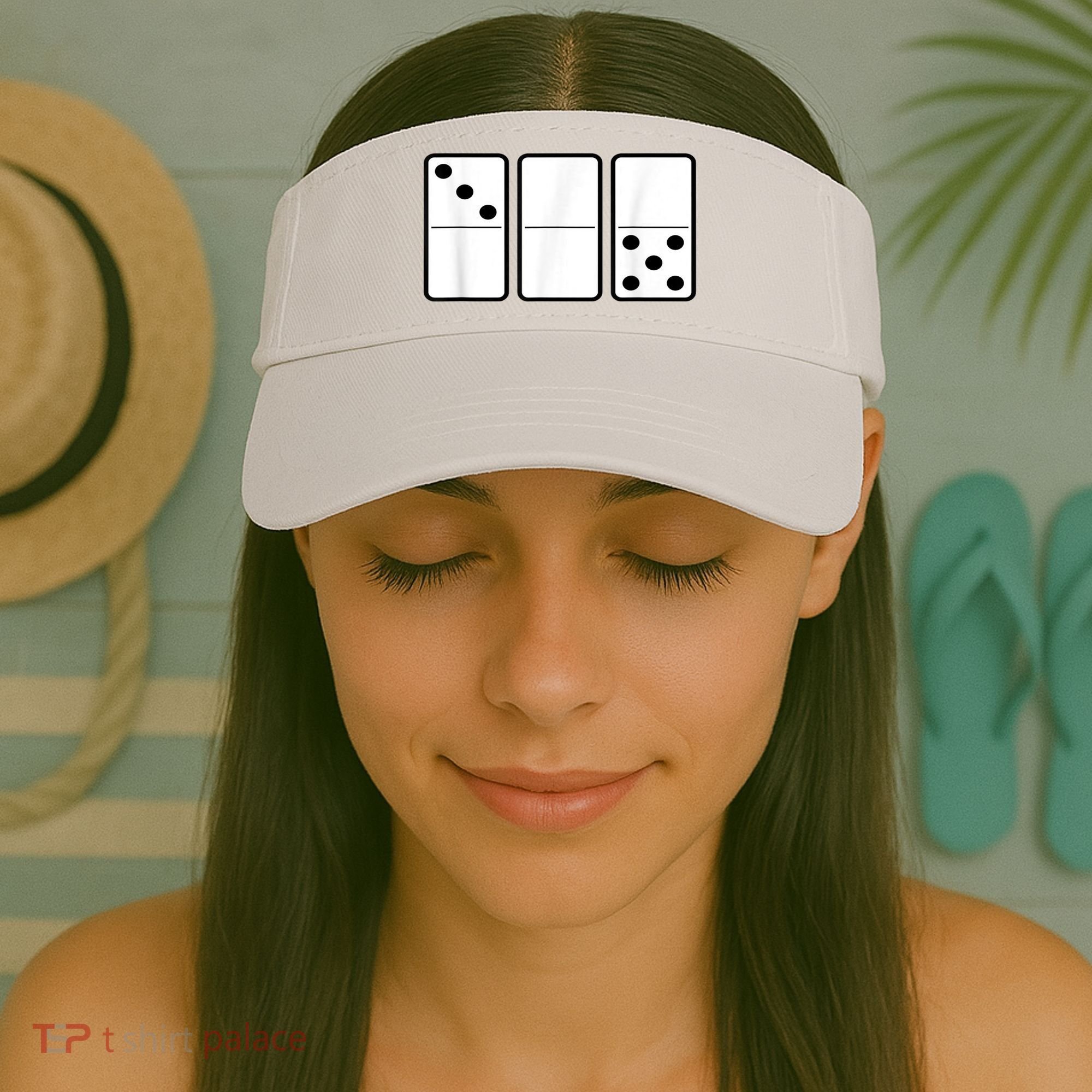 Three Zero Five 305 Miami Domino Visor