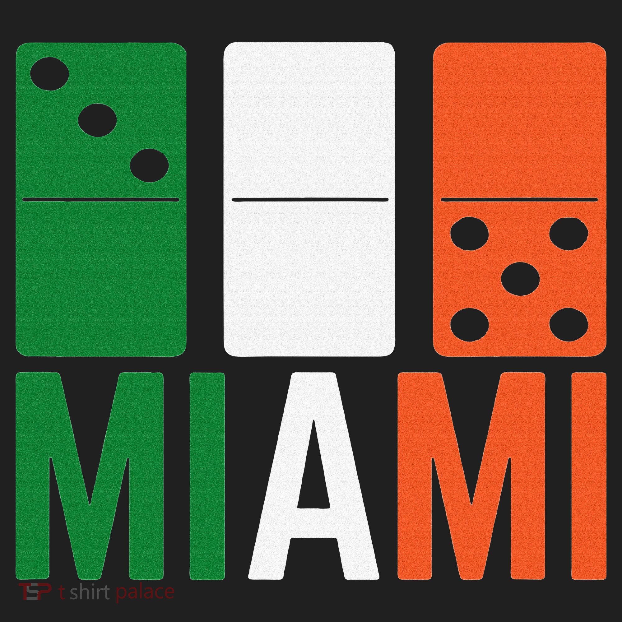 Three Zero Five 305 Miami Domino Women's Sweatshirt