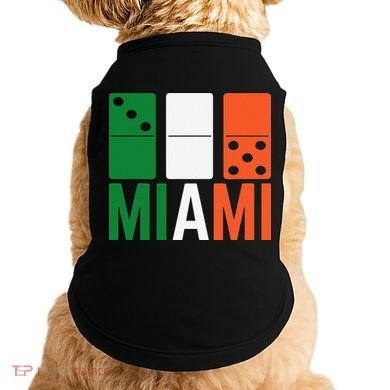 Three Zero Five 305 Miami Domino Doggie Tank