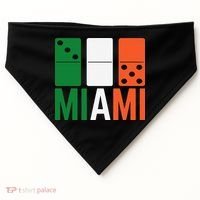 Three Zero Five 305 Miami Domino USA-Made Doggie Bandana thumb 0
