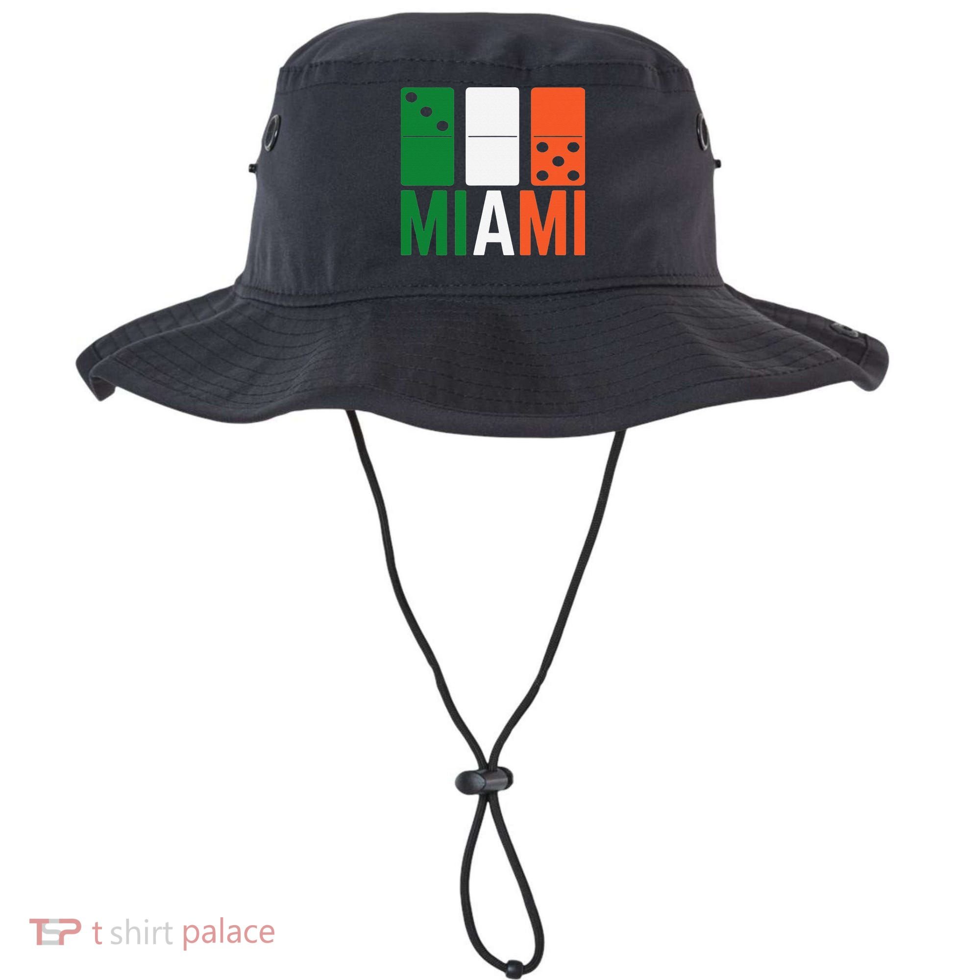 Three Zero Five 305 Miami Domino Bucket Hat