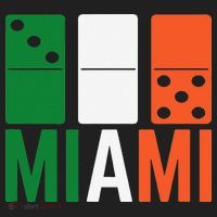 Three Zero Five 305 Miami Domino Beanie thumb 2