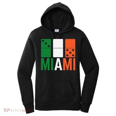 Three Zero Five 305 Miami Domino Women's Hoodie