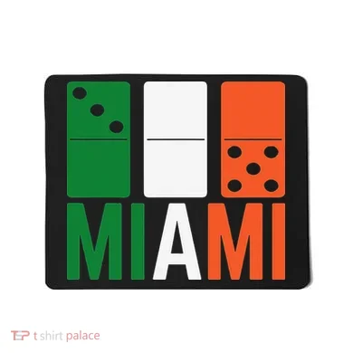 Three Zero Five 305 Miami Domino Mousepad