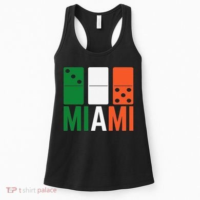 Three Zero Five 305 Miami Domino Women's Tank Top