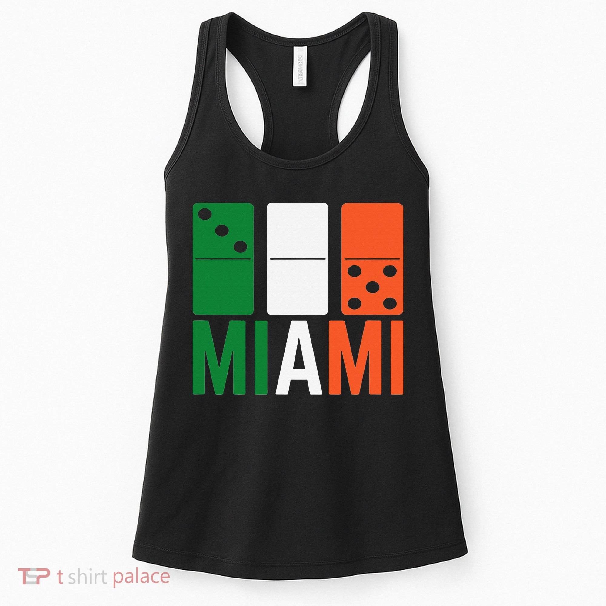 Three Zero Five 305 Miami Domino Women's Tank Top