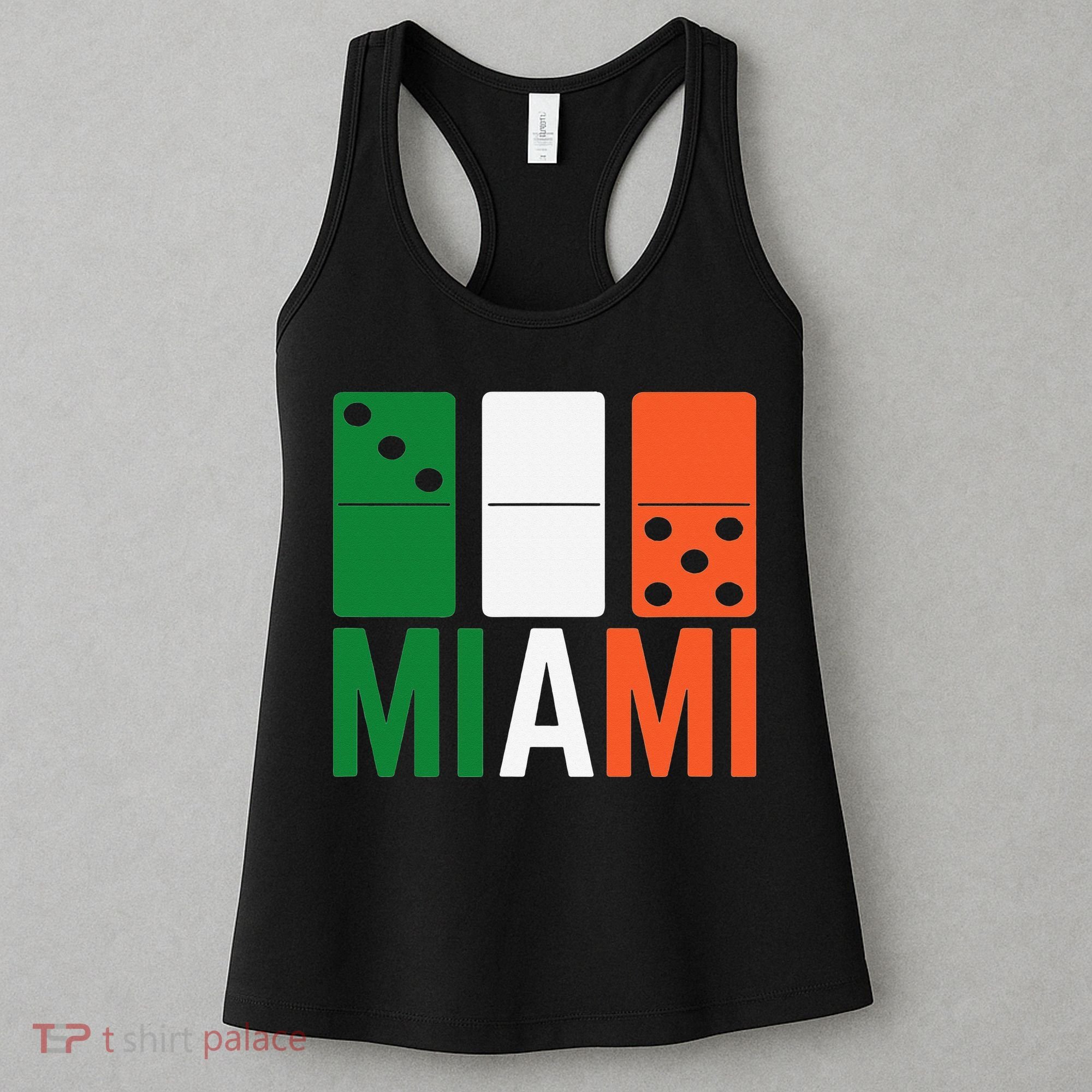 Three Zero Five 305 Miami Domino Women's Tank Top