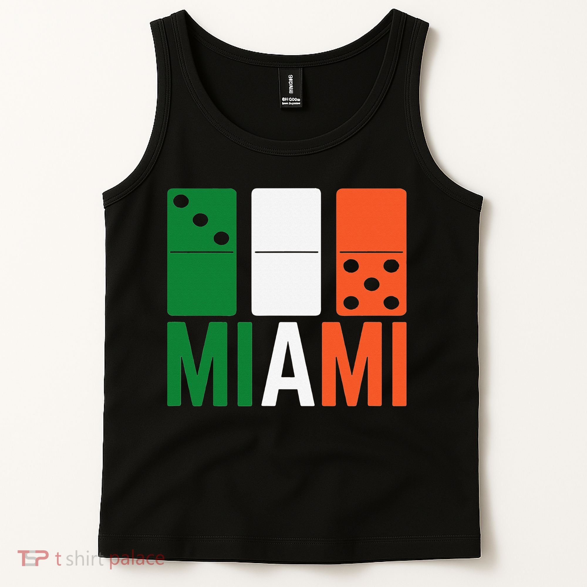 Three Zero Five 305 Miami Domino Tank Top