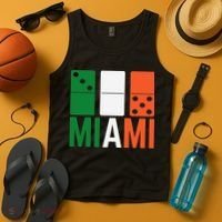 Three Zero Five 305 Miami Domino Tank Top thumb 4