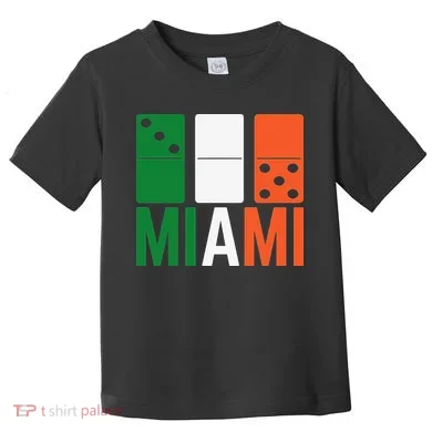 Three Zero Five 305 Miami Domino Toddler T-Shirt