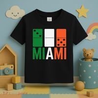 Three Zero Five 305 Miami Domino Toddler T-Shirt thumb 3
