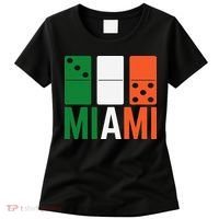 Three Zero Five 305 Miami Domino Women's T-Shirt thumb 0