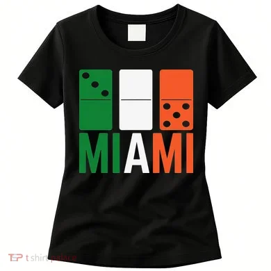 Three Zero Five 305 Miami Domino Women's T-Shirt