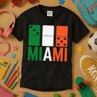 Three Zero Five 305 Miami Domino Kids T-Shirt thumb 3