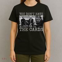 Trump Zelensky Retro You Don’T Have The Cards Funny T-Shirt thumb 4