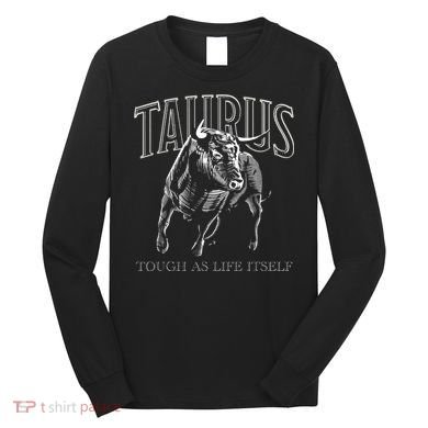 Taurus Zodiac Sign Astrology Horoscope Long Sleeve Shirt