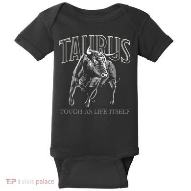 Taurus Zodiac Sign Astrology Horoscope Baby Bodysuit