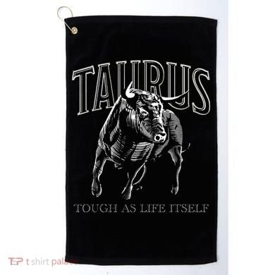 Taurus Zodiac Sign Astrology Horoscope Golf Towel