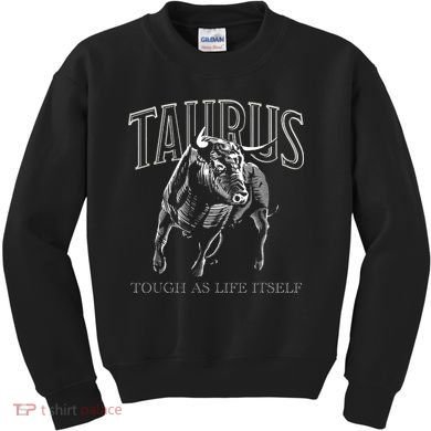 Taurus Zodiac Sign Astrology Horoscope Kids Sweatshirt