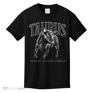 Taurus Zodiac Sign Astrology Horoscope Kids T-Shirt
