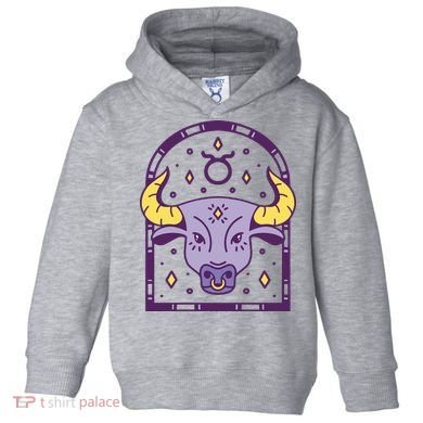 Taurus Zodiac Sign Astrology Toddler Hoodie