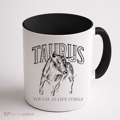 Taurus Zodiac Sign Astrology Horoscope Coffee Mug back
