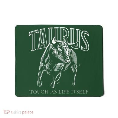 Taurus Zodiac Sign Astrology Horoscope Mousepad