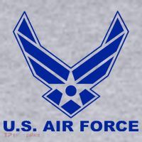U.S. Air Force Logo Women's Racerback Cropped Tank thumb 2