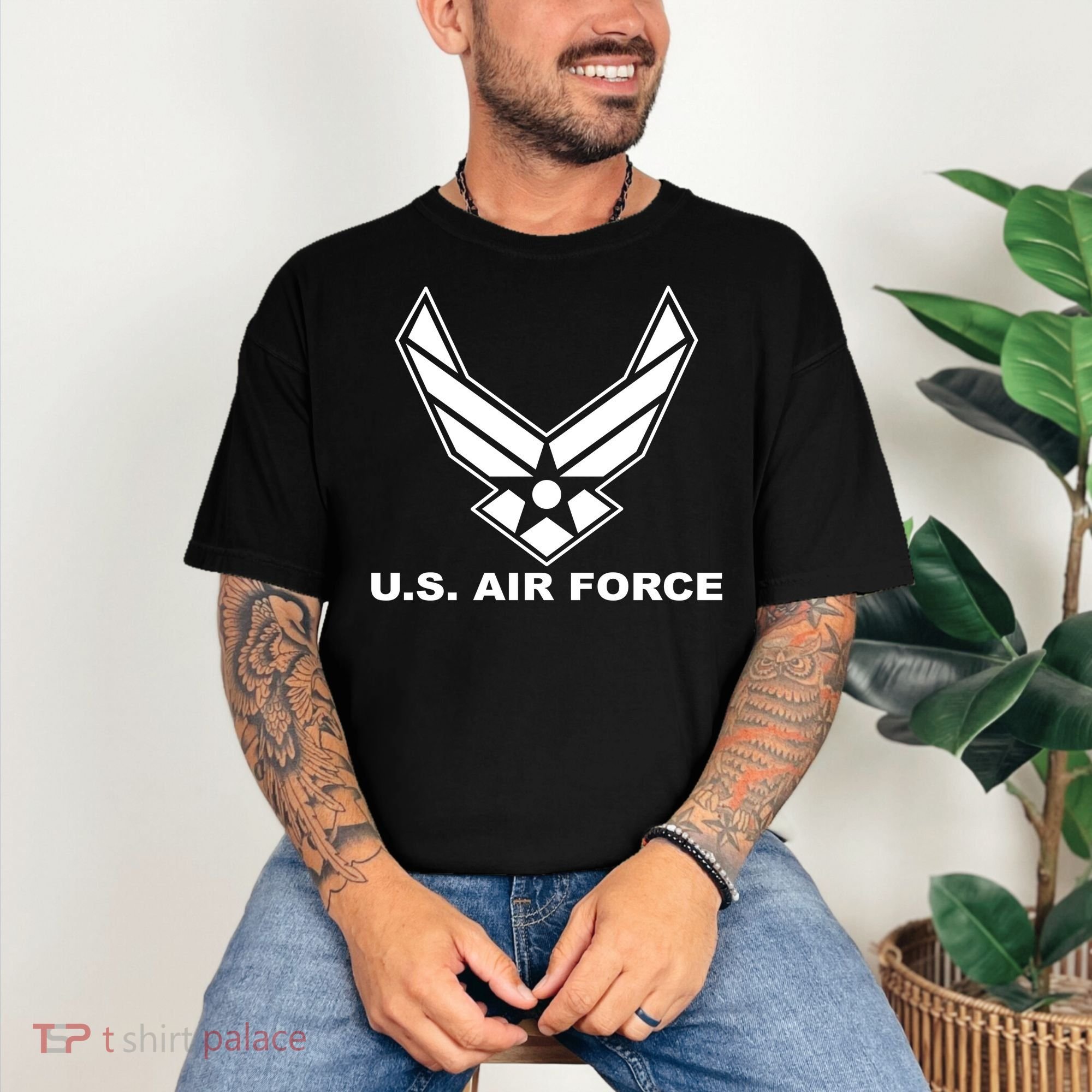 U.S. Air Force Logo Comfort Colors T-Shirt