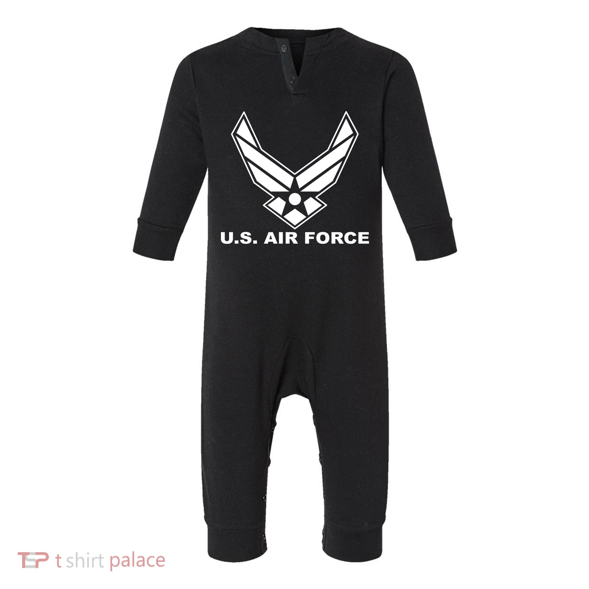 U.S. Air Force Logo Infant Fleece One Piece