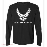 U.S. Air Force Logo Comfort Colors Heavyweight Long Sleeve T-Shirt thumb 0