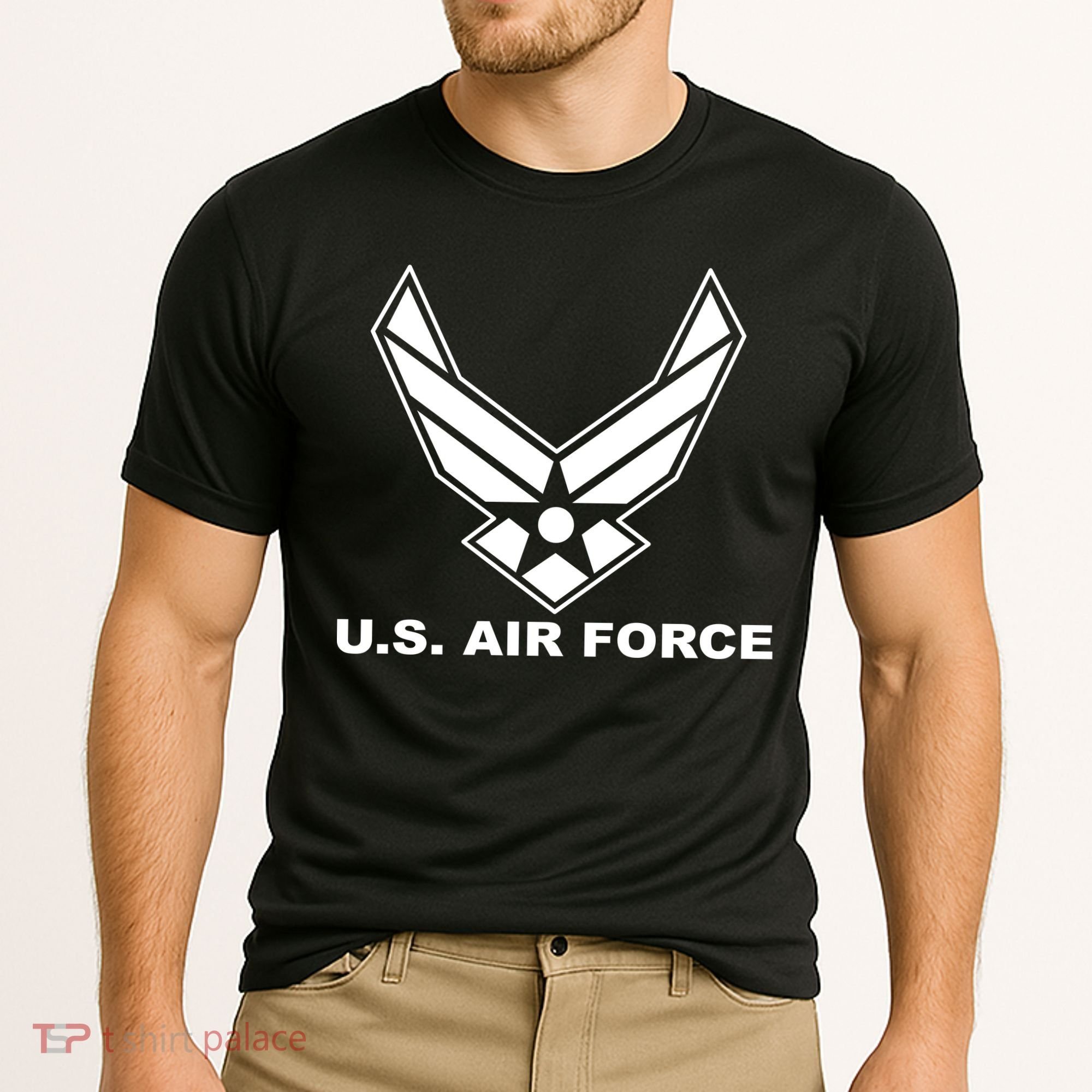U.S. Air Force Logo Cooling Performance Crew T-Shirt