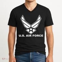 U.S. Air Force Logo V-Neck T-Shirt thumb 2