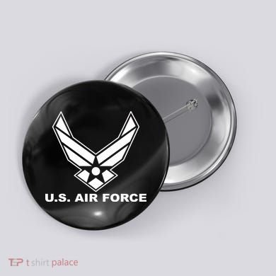 U.S. Air Force Logo Button