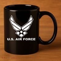 U.S. Air Force Logo 11oz C Handle Ceramic Mug thumb 3