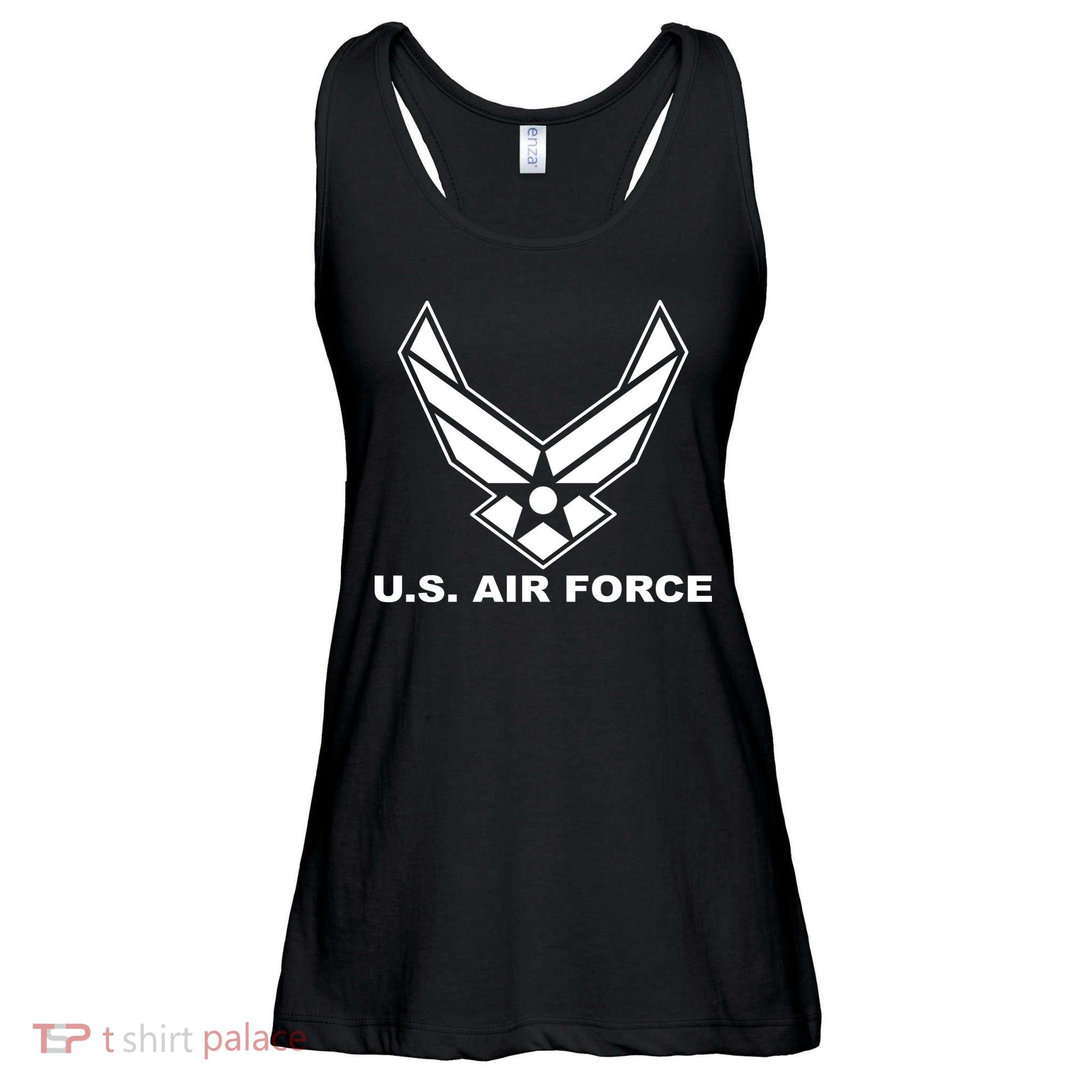 U.S. Air Force Logo Ladies Essential Flowy Tank