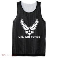 U.S. Air Force Logo Mesh Reversible Basketball Jersey Tank thumb 0