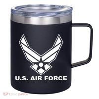 U.S. Air Force Logo 12oz Stainless Steel Coffee Mug thumb 0