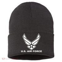 U.S. Air Force Logo Sustainable Knit Beanie thumb 0