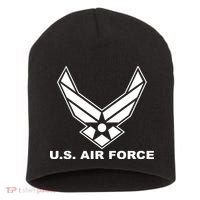 U.S. Air Force Logo Short Acrylic Beanie thumb 0