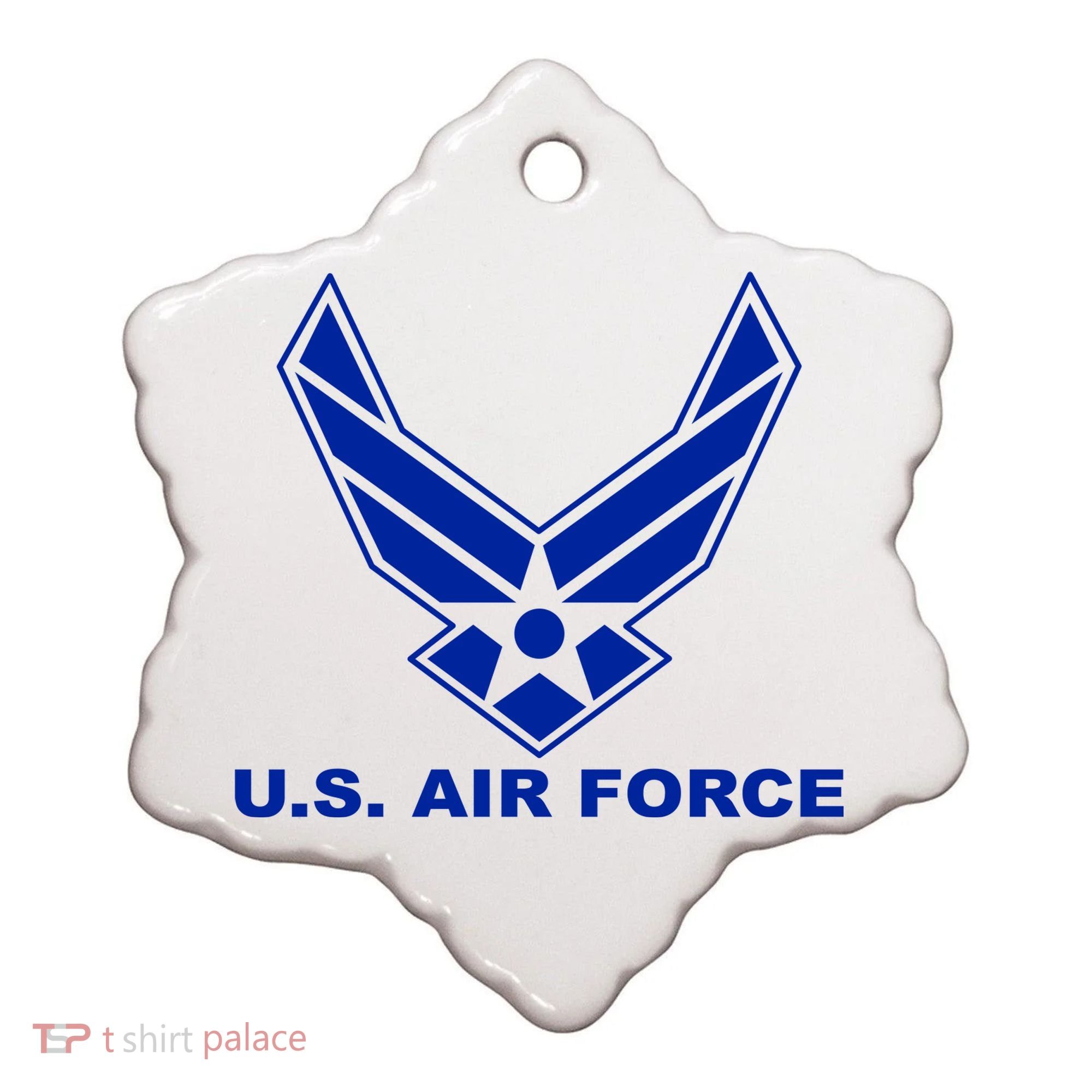 U.S. Air Force Logo Ceramic Ornament