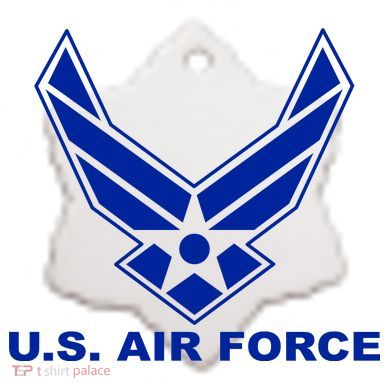 U.S. Air Force Logo Ceramic Ornament