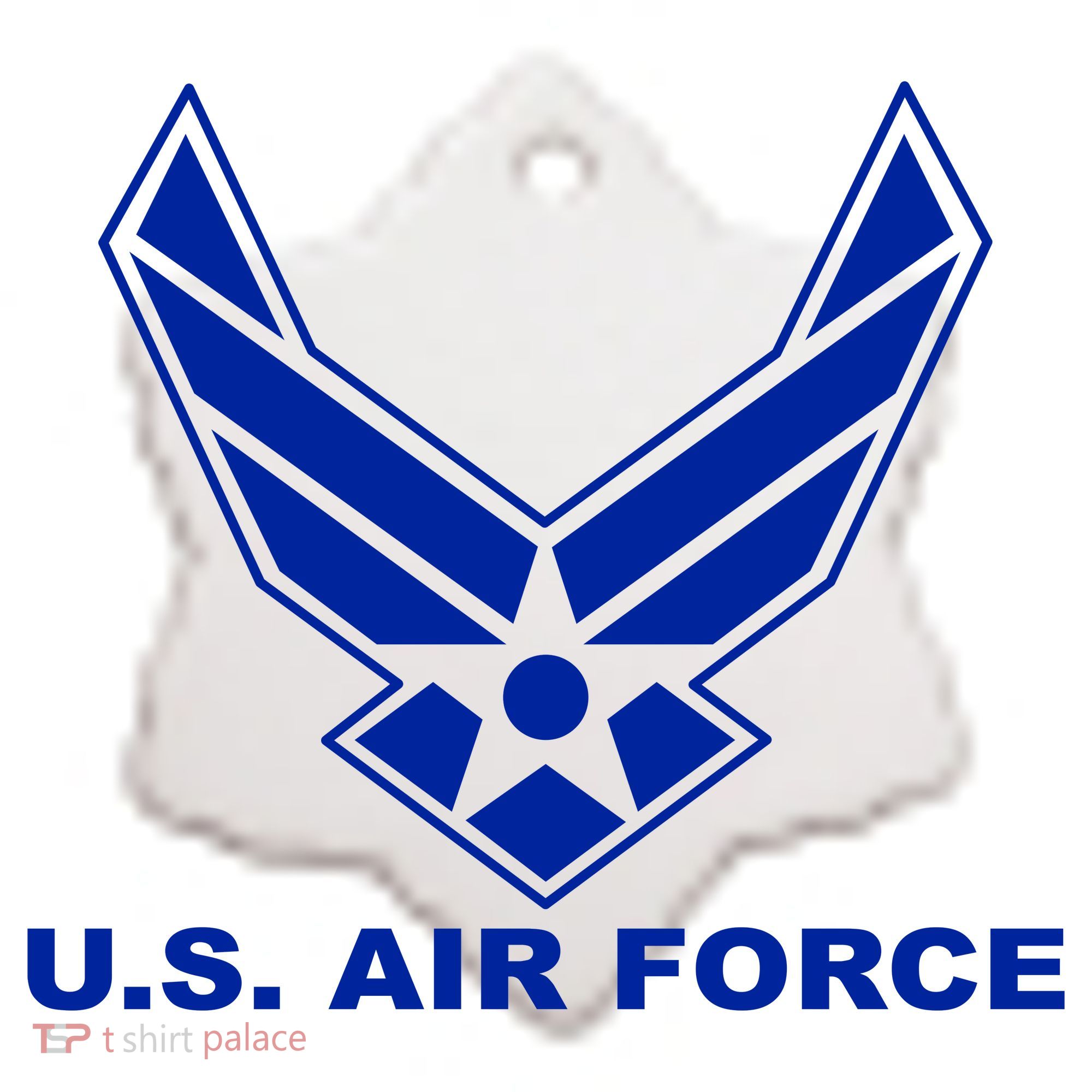 U.S. Air Force Logo Ceramic Ornament