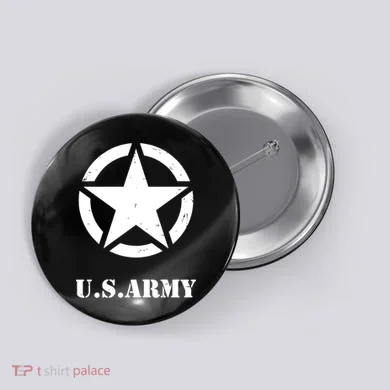U.S. Army Emblem Button