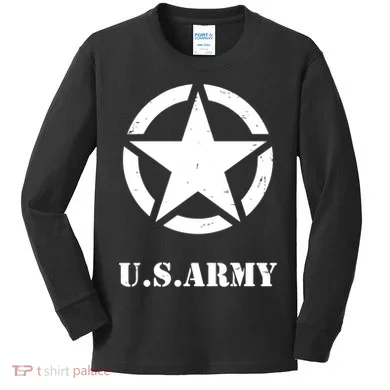 U.S. Army Emblem Kids Long Sleeve Shirt