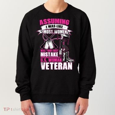 U.S. Woman Veteran Women's Sweatshirt