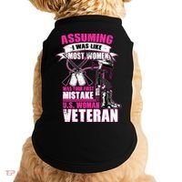 U.S. Woman Veteran Doggie Tank thumb 0