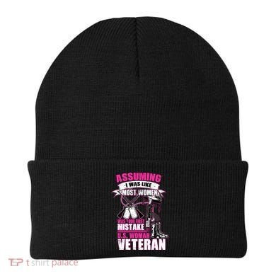 U.S. Woman Veteran Beanie