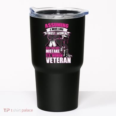 U.S. Woman Veteran Tumbler
