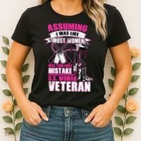 U.S. Woman Veteran Women's T-Shirt thumb 2